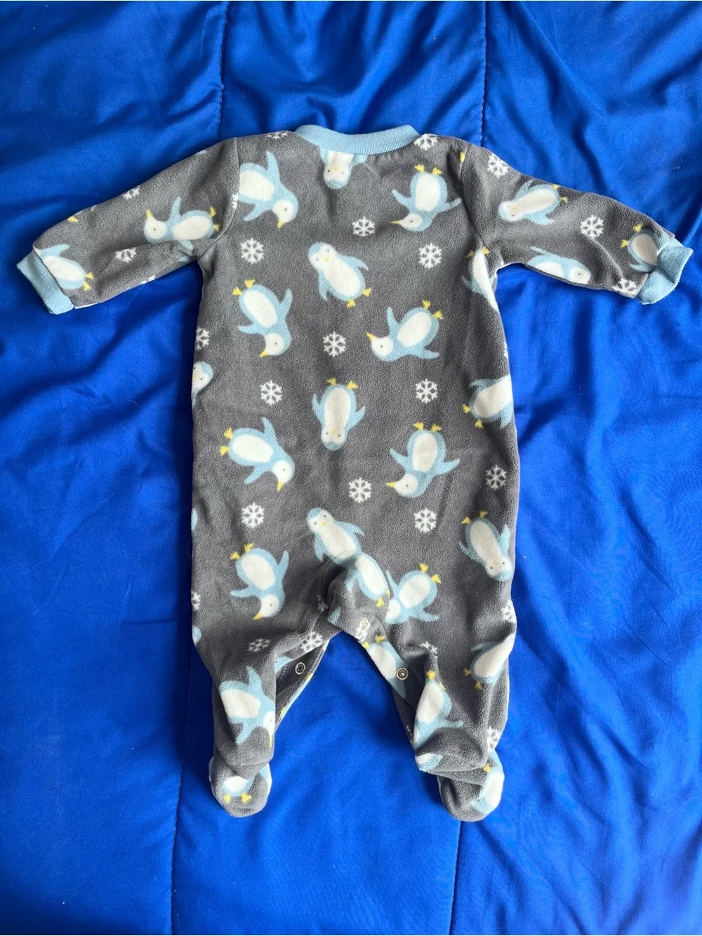 CARTER’S Baby Holiday Fleece Footed Pajamas (5) 0-3 Months